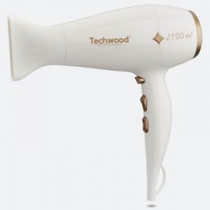 Sèche Cheveux Pro 2100W Blanc Techwood Maroc